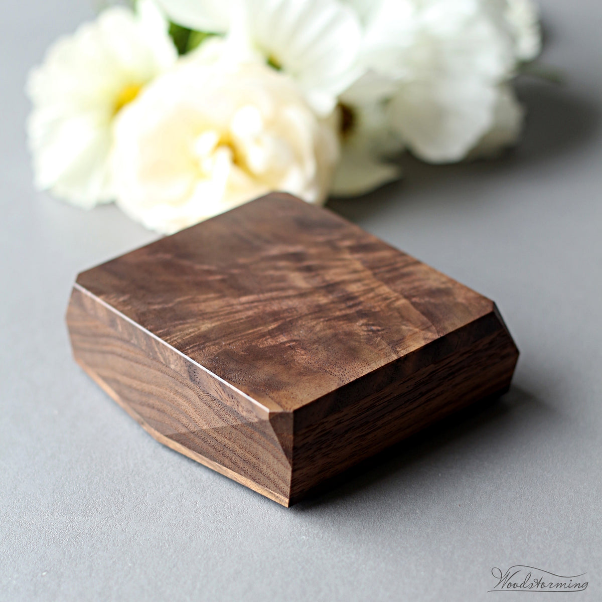 Wedding Ring Box | Ring Bearer Box | Walnut