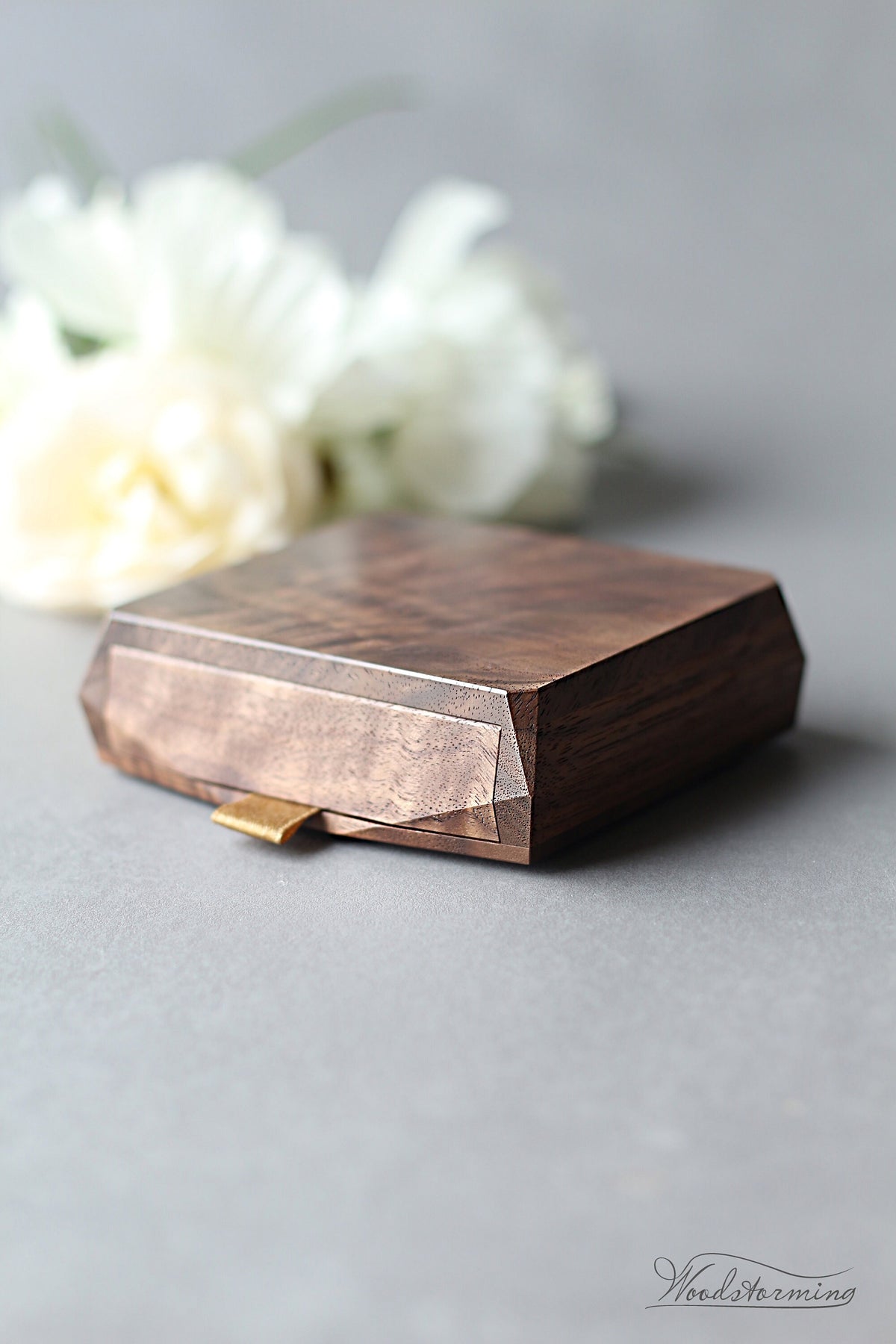 Wedding Ring Box | Ring Bearer Box | Walnut
